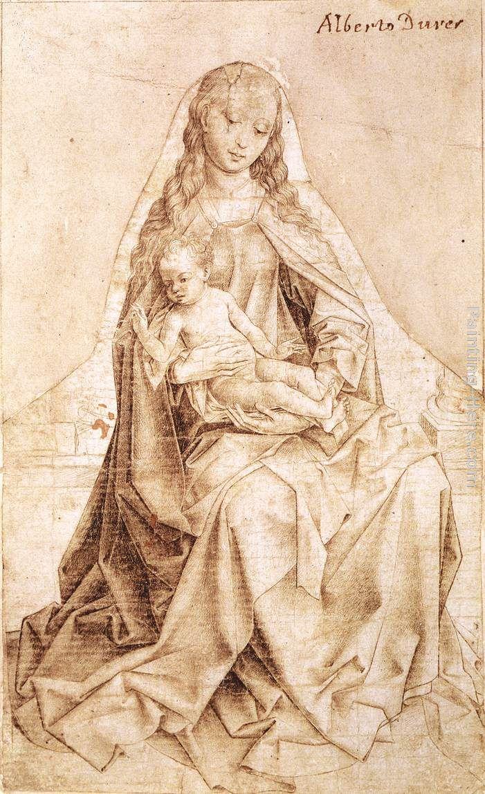 Rogier van der Weyden Virgin with the Blessing Child
